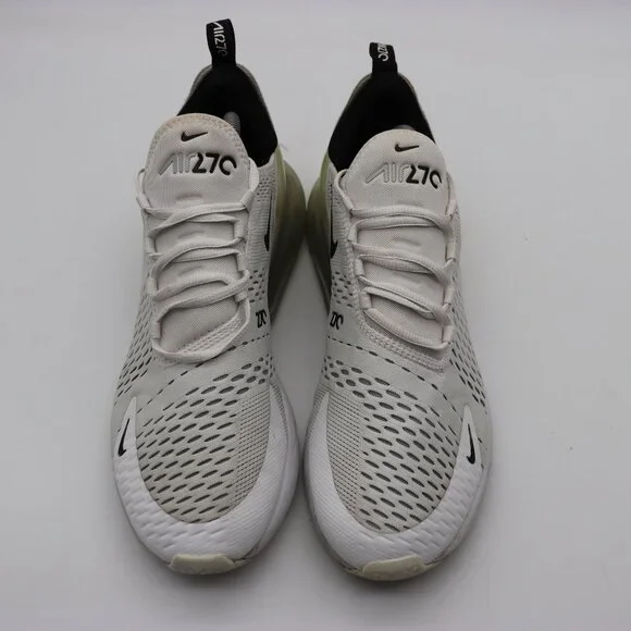 Nike Air Max 270 Men's Size 11 (AH8050 100) White/Black Running Sneaker - Picture 2 of 12